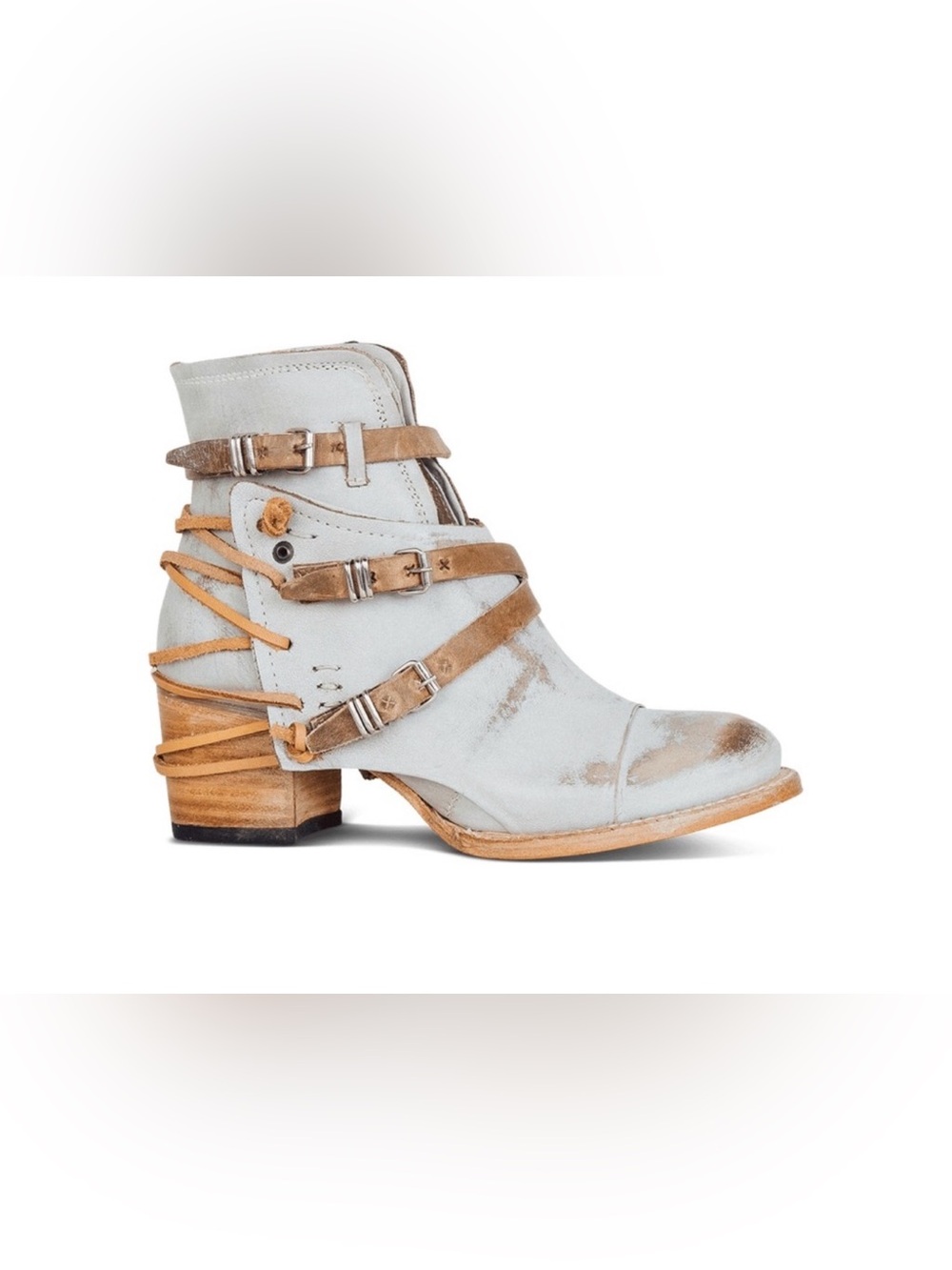 Freebird Ice Crue Booties | Sz 8 | EUC| Box - Picture 2 of 12